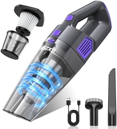 Gxzsk Handheld Vacuum Cordless, 15000PA Hand Vacuum, Car Vacuum Cleaner by GXZSK