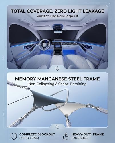 Windshield Sun Shade for Subaru Ascent Front Window Shades Cover for 2019-2024 2025 2026 Ascent Windshield Sun Visor Protector Car Accessories - Image 5