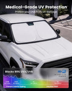 REEVAA Car Windshield Sun Shade for Toyota Tundra 2026 - Image 3