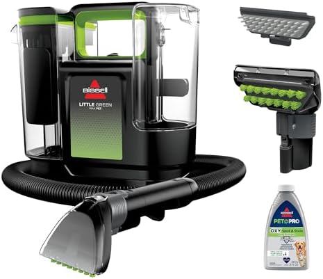 BISSELL Little Green Max Pet Portable Carpet Cleaner, 3860 by BISSELL