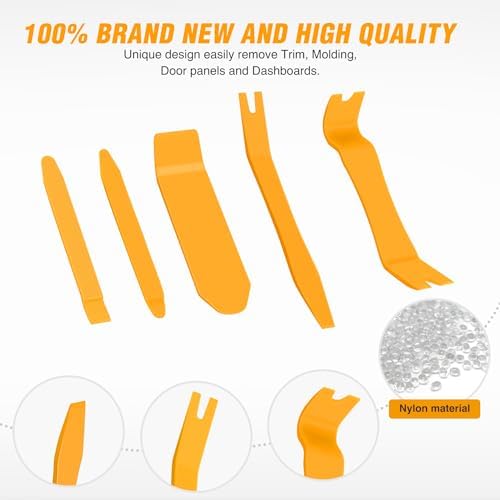 GOOACC 6PCS Auto Trim Removal Tool Kit No-Scratch - Image 3