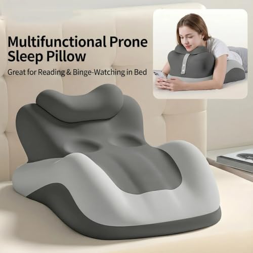 27 Degree Incline Memory Foam Wedge Pillow, Ergonomic Body Position Helper Cushion for Couples, Multi Purpose Bed Wedge for Reading Back Support and Leg Elevation,Beige - Image 4