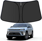 Grand Wagoneer (Not for Jeep Wago neer) Customized Windshield Sun Shade for 2022-2026 Grand Wagoneer Front Window Sunshade Visor Protector Foldable Blocks UV Rays Keep Car Cooler Accessories by aatoppus