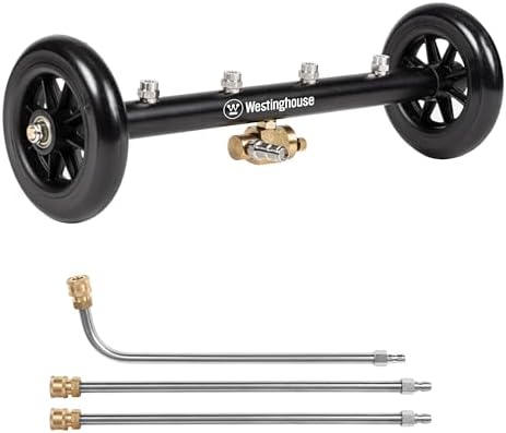 Westinghouse Universal 16" Pressure Washer Undercarriage Cleaner and Water Broom Attachment - 4400 PSI, 1/4" Connector - for Gas and Electric Pressure Washers by Unknown