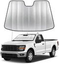 EcoNour Foldable Sun Shade Fit for Ford F150 2021-2024 2025 2026 by EcoNour