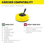 Kärcher Pressure Washer 11" Surface Cleaner Suitable for up to 2000 PSI - Image 7