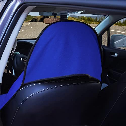 Car Seat Covers 2pcs Waterproof Towel Car Seat Cover Universal Fit for Most Trucks SUV Fitness Athletes Pets Gym and Water Sport，Blue - Image 3