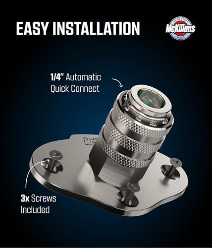 Automatic Foam Cannon Mount - 304 Stainless Steel - Automatic Quick Connect - Image 3
