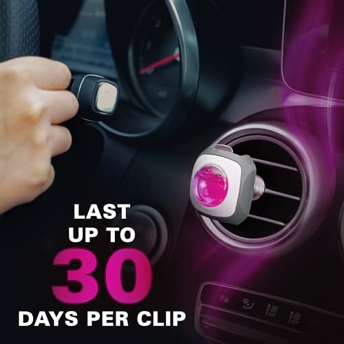 Air Jungles Flora Bliss Scent Car Air Freshener Vent Clip 6 Ct Long Lasting - Image 6