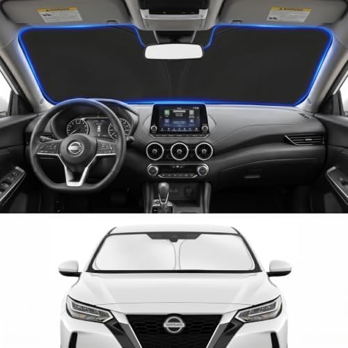 Custom Fit Windshield Sun Shade for Nissan Sentra 2020-2026 by Unknown