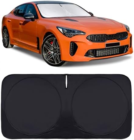 Sunshade Windshield Sun Shade for Kia K5 2021-2026 K900 Stinger Accessories by INSAUTO