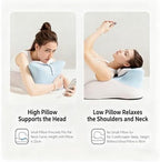Sweet Spot Pillow for Couples, 27 Degree Couples Pillow for All Postures Wedge Pillow, Multi-Position Support for Sitting & Lying,Support Anti-Slip Waterproof Cover with Replaceable Design (Blue) - Image 2