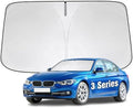 Windshield Sun Shade for BMW 3 Series 2006-2018 Sunshade by YIZHUOMY