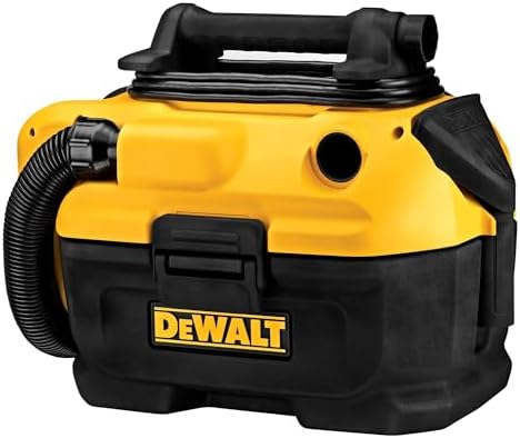 DEWALT 20V MAX Shop Vacuum Wet and Dry, Shop Vac 2 Gallon, Cordless and Corded Wet Dry Vacuum Cleaner, Wide Nozzle, Hepa Filter, Tool Only (DCV581H) by Unknown