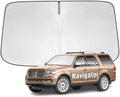 Windshield Sun Shade for Lincoln Navigator 2007-2026 Sunshade by YIZHUOMY