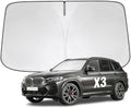 Windshield Sun Shade for BMW X3 2011-2024 Sunshade by YIZHUOMY