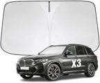 Windshield Sun Shade for BMW X3 2011-2024 Sunshade by YIZHUOMY