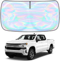 Windshield Sun Shade for Chevrolet Silverado EV 2024-2026 - 4 Layers Sunshade Compatible with Chevrolet Silverado EV Foldable Front Window Sunshade Sun Visor Protector Block UV Rays Keep Cars Cooler by Unknown