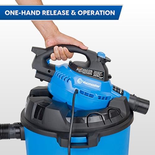Vacmaster Blue Line 12-Gallon* 5 Peak HP† Wet/Dry Vacuum with Detachable Blower VBV1210 - Image 3