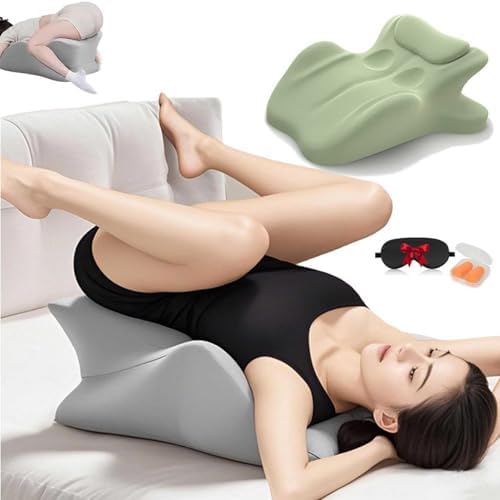 27 Degree Couples Pillow for Couples Sweet Spot Intimacy Pillows, Maintains Perfect 27 Angle Every Time, Firm Foam that Won?t Shift, Waterproof & Washable Cover (Green) by Unknown