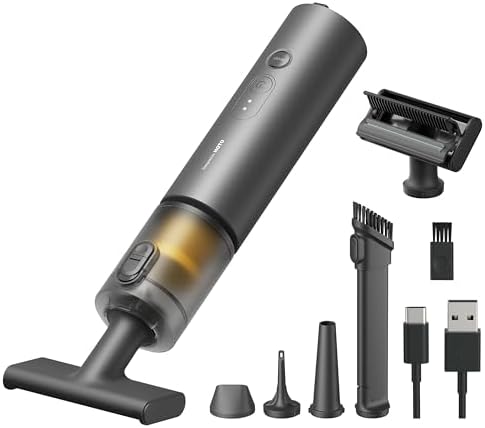 HOTO Car Vacuum Portable Cordless, 4-in-1 Mini Handheld Vacuum, 20000Pa by HOTOTools