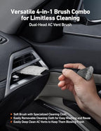 AstroAI 8pcs Windshield Cleaner Tool & Car Interior Detailing Kit - Image 3