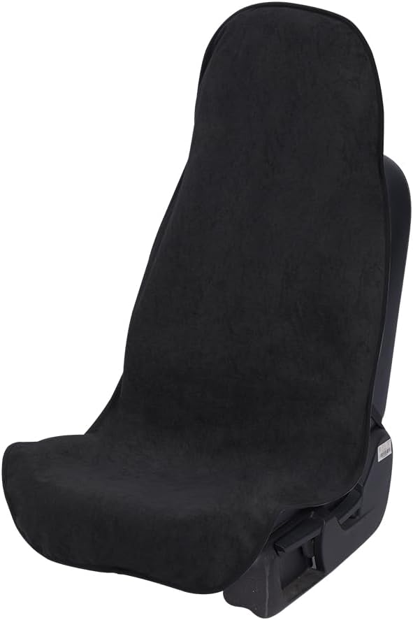 Waterproof Car Seat Cover Universial Fits Car Sweat Towel for Trucks SUV Car Seat Protector Black by COLINOO