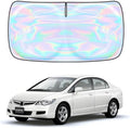 Windshield Sun Shade for Honda Civic 2006-2011 - 4 Layers Sunshade Compatible with Honda Civic Foldable Front Window Sunshade Sun Visor Protector Block UV Rays Keep Your Car Cooler Car Accessories by Unknown