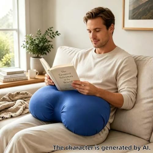 Memory Foam Chest Pillow – Ergonomic Support Cushion for Neck Back (red) - Image 6