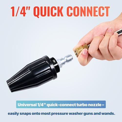 YAMATIC Pressure Washer Turbo Nozzle, 3000 PSI 4.0 GPM (Pack of 2) - Image 4