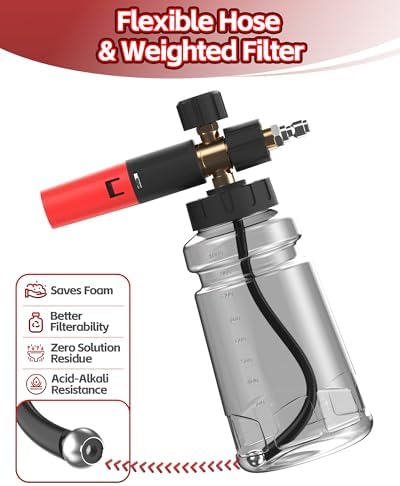 1L Wide Mouth Foam Cannon for Pressure Washer - Image 5