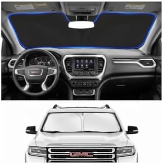 Custom Fit Windshield Sun Shade for GMC Acadia 2017-2023 by Unknown