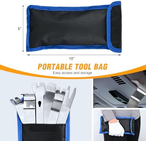 GOOACC 6PCS Metal Trim Removal Tool Auto Pry Tool Kit - Image 4