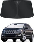 TINGLU Sun Shade for Ford Escape 2013-2019 Accessories Windshield Sun Shade Window Shade UV Rays Protection Sun Visor Cover with Steering Wheel Sunshade Storage Bag by TINGLU