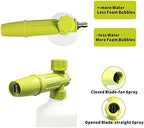 Foam Cannon 1 L Bottle Car Wash Snow Foam Lance with 1/4" Quick Connector Pressure Power Jet Washer Quick Release Adjustable Nozzle with 1 Washing Mitts - Image 4
