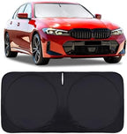 INSAUTO Windshield Sun Shade for 2019-2025 BMW 3 Series 328i M340i M3, Front Window Sun Visor Protector Cover Custom Fit BMW 3 Series Accessories by INSAUTO