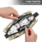 Strawberry Small Makeup Bag, 600D Oxford Cosmetic Pouch for Women | Strawberry Cosmetic Bag, Double-Sided Printed Toiletry Pouch with Foam Padding for Women, Travel, Gym, Weekend and Daily - Image 5