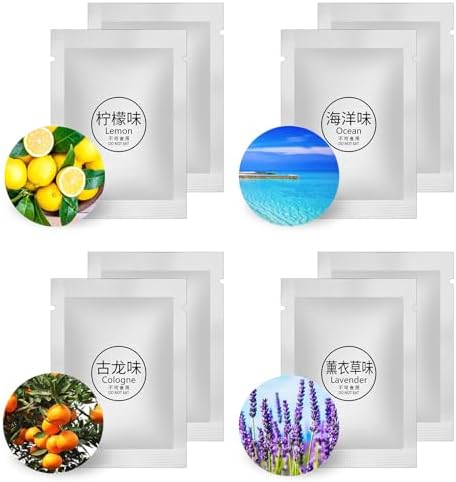 8 Packs Car Air Vent Clip Refills Solid Pads - Image 2