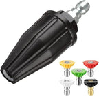 YAMATIC Pressure Washer Turbo Nozzle 5 Spray Nozzles, 3000 PSI 4.0 GPM by YAMATIC