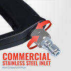 YAMATIC Short Pressure Washer Gun with Stainless Steel 3/8" QC 4000 PSI - Image 3
