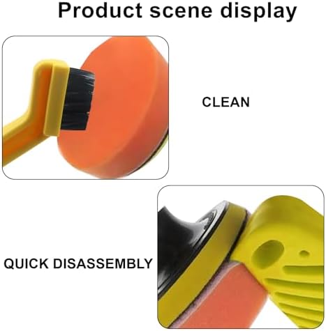Polishing Pad Cleaner Tool, Yellow - Image 4