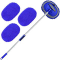 Wontolf 62'' Car Wash Brush Kit with Long Handle, Chenille Microfiber Car Wash Mop Mitt Scratch-Free Car Detailing Cleaning Brush Care Kit Car Cleaning Supplies for Cars RV Truck Boat by Wontolf