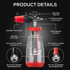Suds.Lab F11 Dual Chamber Foam Cannon for Pressure Washer, 36 oz Snow Foam - Image 3