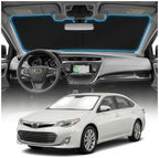 for Toyota Avalon Sun Shade Windshield Cover - Custom Fit Avalon Accessories 2013-2018 Sunshade Foldable UV Protection & Heat Shield Sun Visor Accessories by Unknown