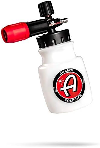 Adam's Polishes Premium Foam Cannon - Soap Sprayer for Car Wash | Sprayer Cannister for Pressure Washer 1/4" Quick Disconnect by AdamsPolishes