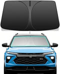 Windshield Sun Shade for 2019-2025 Chevrolet/Chevy Blazer, 4-Layer 240T Foldable UV Block Car Accessory to Cool Interior by Unknown