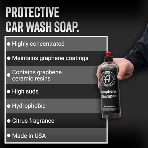 Adam's Polishes Graphene Shampoo 5 Gallon - Graphene Ceramic Coating Infused Car Wash Soap - Powerful Cleaner & Protection In One Step - pH Neutral, High Suds For Foam Cannon & Gun, Detailing Bucket - Image 2