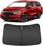 Windshield Sun Shade for Hond-a Odyssey 2018-2025, EX-L LX EX Touring Elite Minivan Custom Fit Foldable Front Window Sunshade Sun Visor Protector, Block UV Rays Keep Your Car Cooler by Unknown