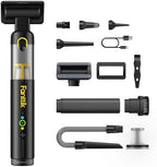 Fanttik Slim V10 APEX Cordless Car Vacuum, 4-in-1 Portable Mini Handheld Vac, Upgraded Smart Digital Display, 19kPa Suction Power, 2 Suction Modes for Small Jobs, Car, Office Desk, Keyboards (Black) by FANTTIK%C2%AE