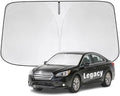 Windshield Sun Shade for Subaru Legacy 2015-2019 Sunshade by YIZHUOMY